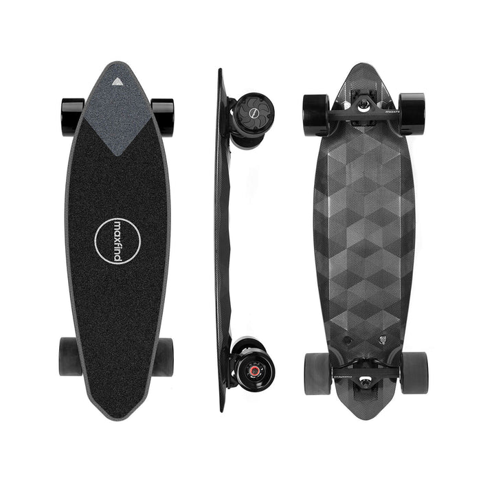 Maxfind MAX2 Pro Shortboard Elektro-Skateboard mit Fernbedienung, 650 W