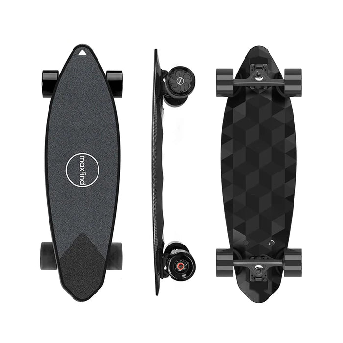 Maxfind MAX2 Pro Shortboard Elektro-Skateboard mit Fernbedienung, 650 W