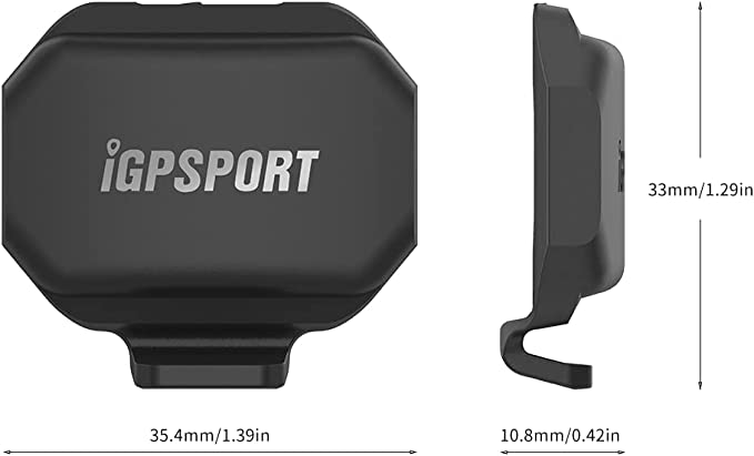 Capteur de vitesse/cadence iGPSPORT ANT+ Bluetooth RPM vélo SPD70 CAD70