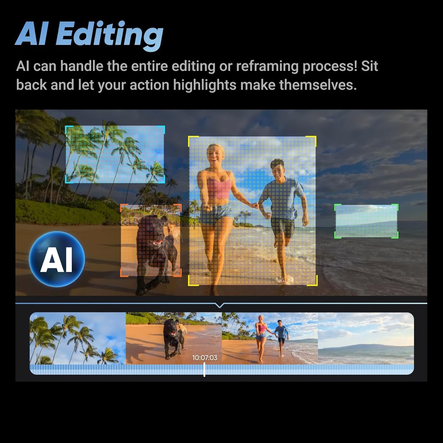 Caméra d'action étanche Insta360 X4 8K 360