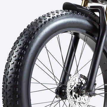 BURCHDA RX80 26" 750W Off Road Fat Tire Elektro-MTB-E-Bike