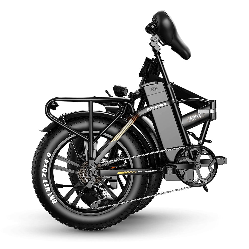 Euybike F6 20" 48V 250W Long Range Fat Tire Foldable Electric Bike