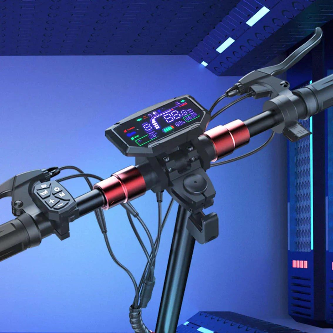 iScooter iX6 11" 1000W Offroad-E-Scooter Elektroroller