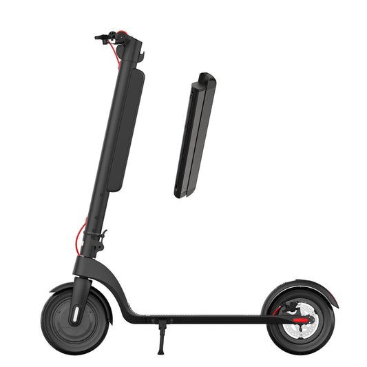 HX X8 10 pouces batterie amovible 36V 10,4 Ah 350W UL-2272 de scooter électrique certifiée