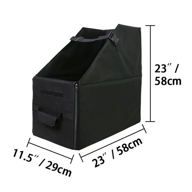 Brompton – boîte de rangement pliable pour voiture, boîte de rangement arrière de voiture, boîte de rangement pliable pratique