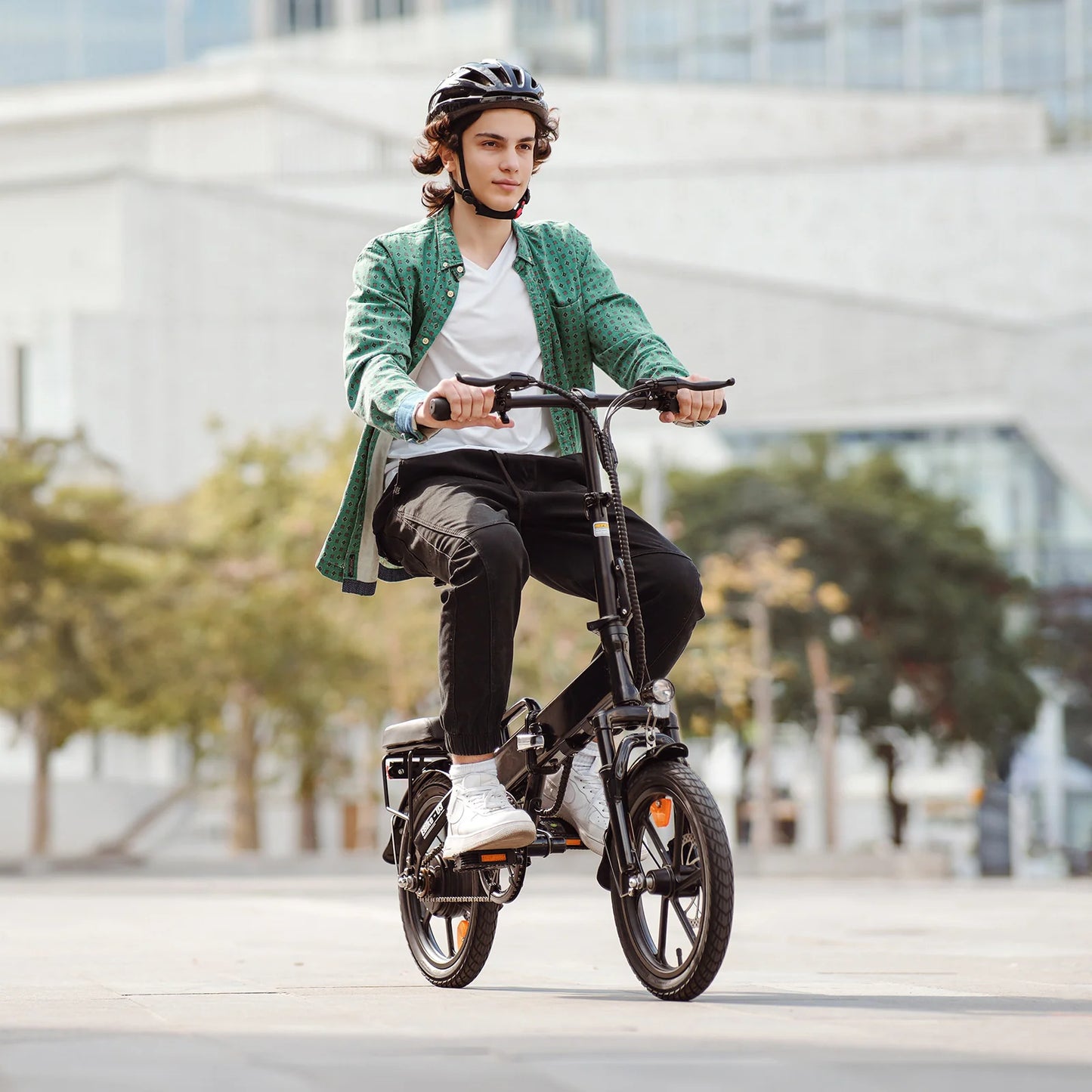 isinwheel U3 16" 36V 250W Electric Folding Bike Hidden Battery E-Bike Power-Assisted Bicycle
