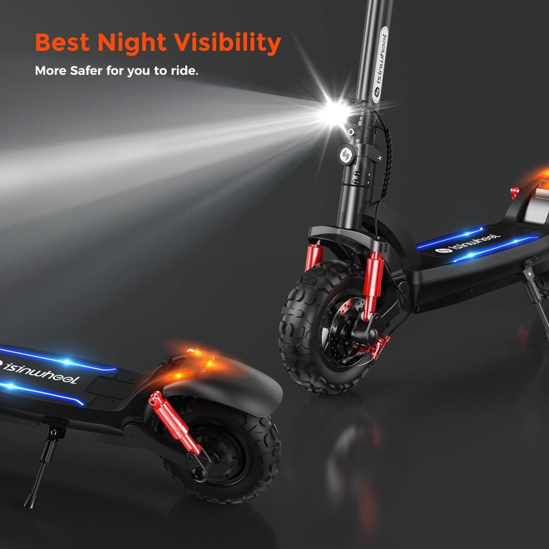 isinwheel GT2 11" 800W scooter électrique tout-terrain