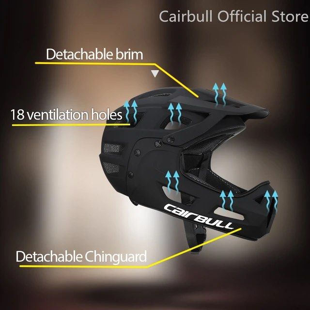 Cairbull Discovery casque de montagne intégral montagne véhicule tout-terrain scooter
