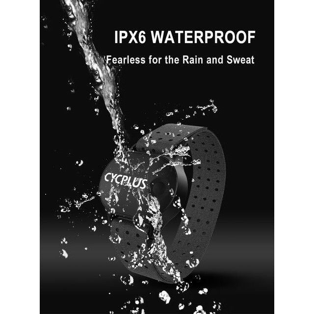 Cycplus H1 Waterproof Heart Rate Monitor Armband with Bluetooth Connection ANT+