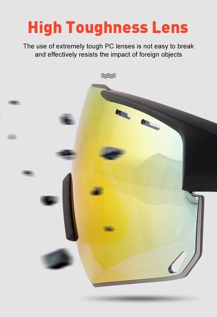 GUB Lunettes de soleil polarisées pour l'extérieur avec 3 verres interchangeables