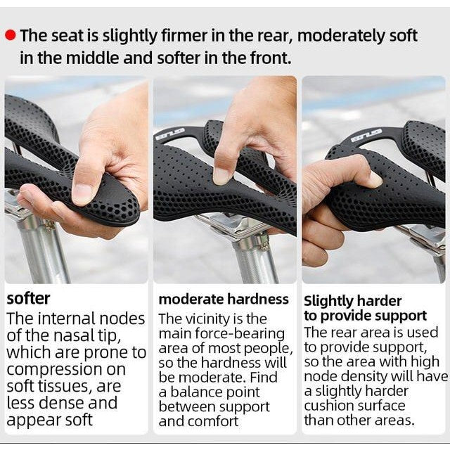 Gub Selle de vélo d'impression 3D ultra-légère