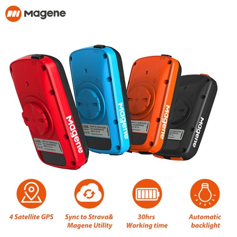 Magene C406 GPS ordinateur de vélo compteur sans fil/compteur de code avec support d'extension ordinateur de vélo Version internationale