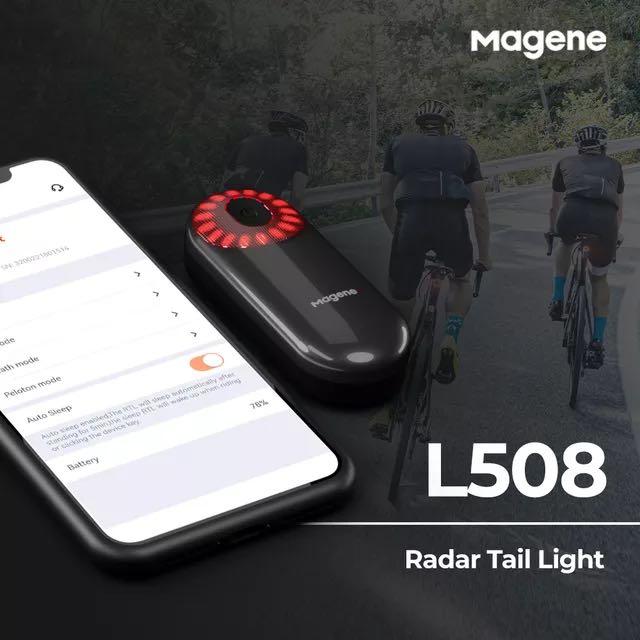 Magene L508 feu arrière Radar intelligent étanche feu arrière de vélo intelligent