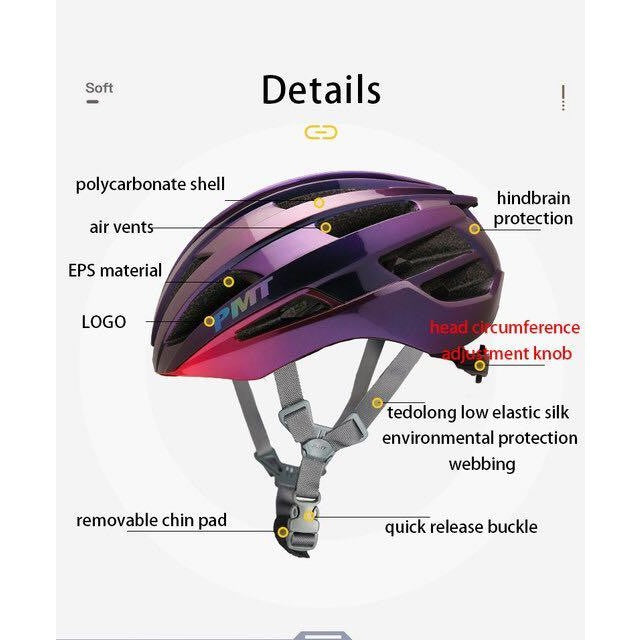 PMT Hayes 2.0 High Quality Comfortable All Road Bike Helmet Comfort