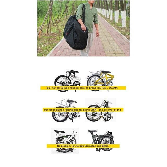 Rhinowalk sac de rangement pour vélo sac de rangement pour vélo pliant sac de vélo # envoyer l'entrepôt # gros bagages