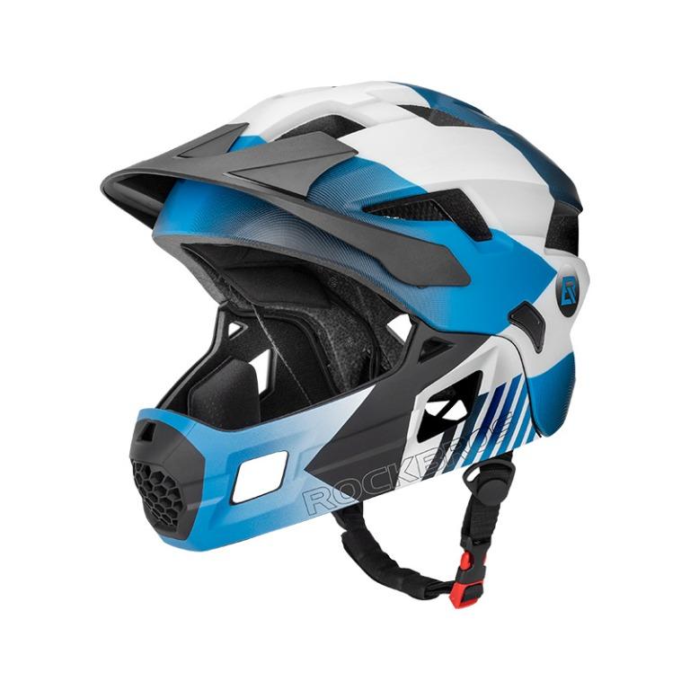 Rockbros casque enfant amovible 2 en 1 avec feu arrière vélo balance vélo scooter