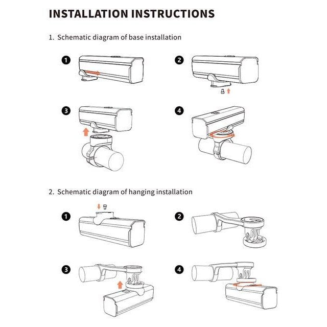Rockbros RHL-1000 Lumens Q5 Smart Tail Light Ensemble de feux avant et arrière Head Rear Light Bundle