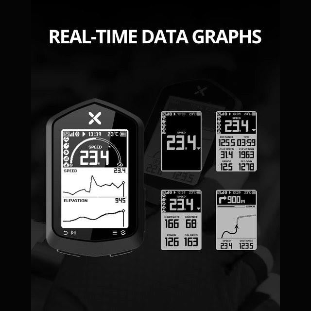 Xoss NAV ordinateur de cyclisme sans fil Navigation intelligente chinois et anglais positionnement bilingue étanche voyageur Chen