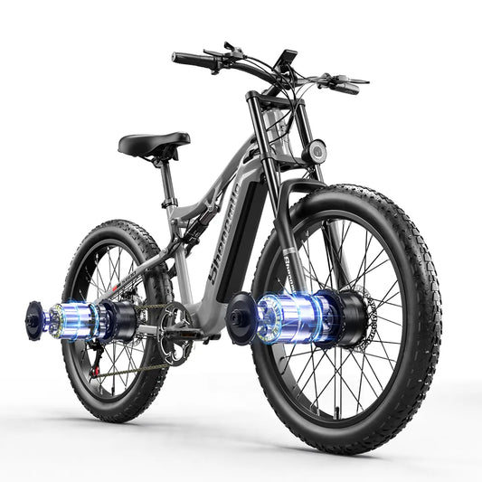 Vélo électrique double moteur Shengmilo S600 48 V 2 000 W