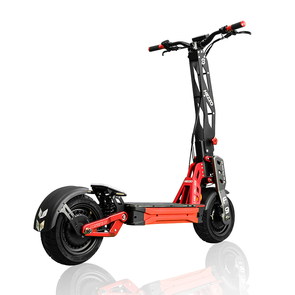 HEZZO F9 12 "4000W x2 scooter électrique tout-terrain à double moteur