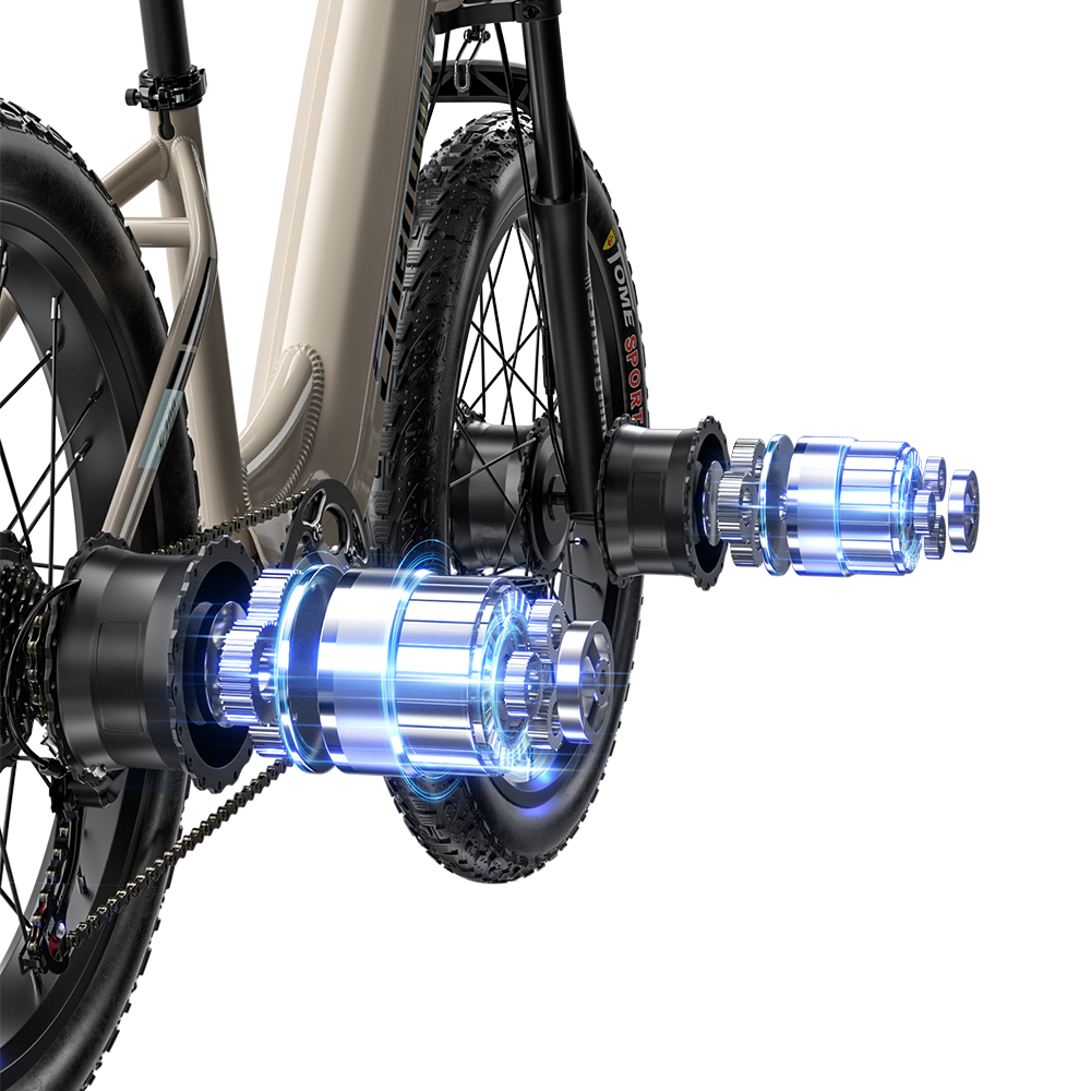 Shengmilo S700 26" 48V 1000W x2  Vélo électrique à double moteur