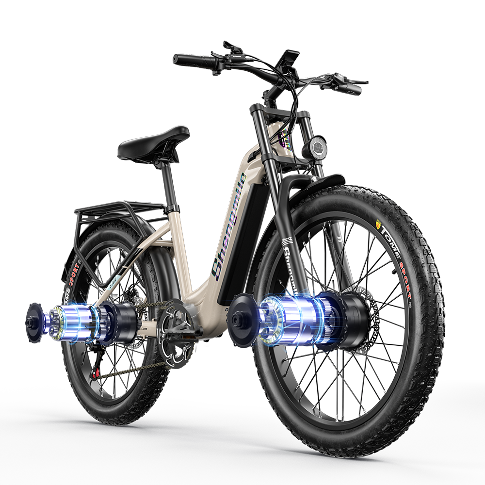Shengmilo S700 26" 48V 1000W x2  Vélo électrique à double moteur
