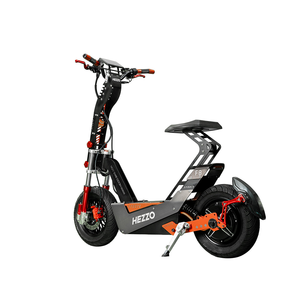 HEZZO F8 16 "72v 8000W Scooter électrique 50Ah hors route Escooter