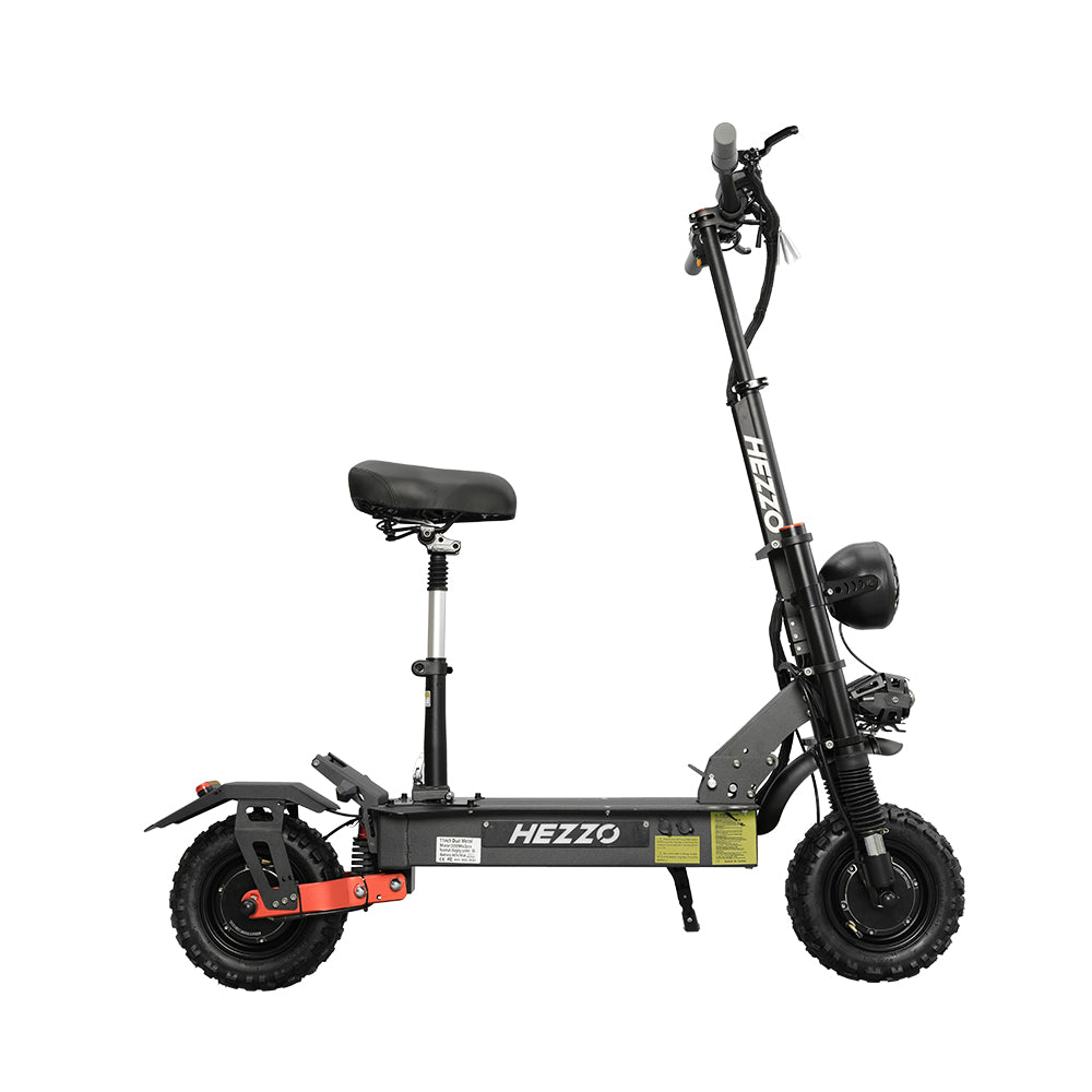 HEZZO F7 11 "3000Wx2 50V 45Ah double moteurs scooter électrique tout-terrain Escooter