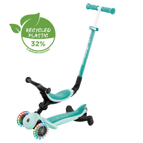 Globber GO•UP ACTIVE LIGHTS 360° 3合1 多功能摺疊 滑板車 15M-9Y+