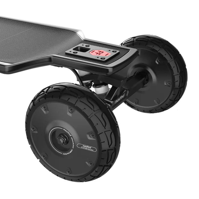 Maxfind FF AT Offroad All Terrain Elektro-Skateboard, Fernbedienung, 1500 W x 2, Dual-Motor, Reichweite 28 km