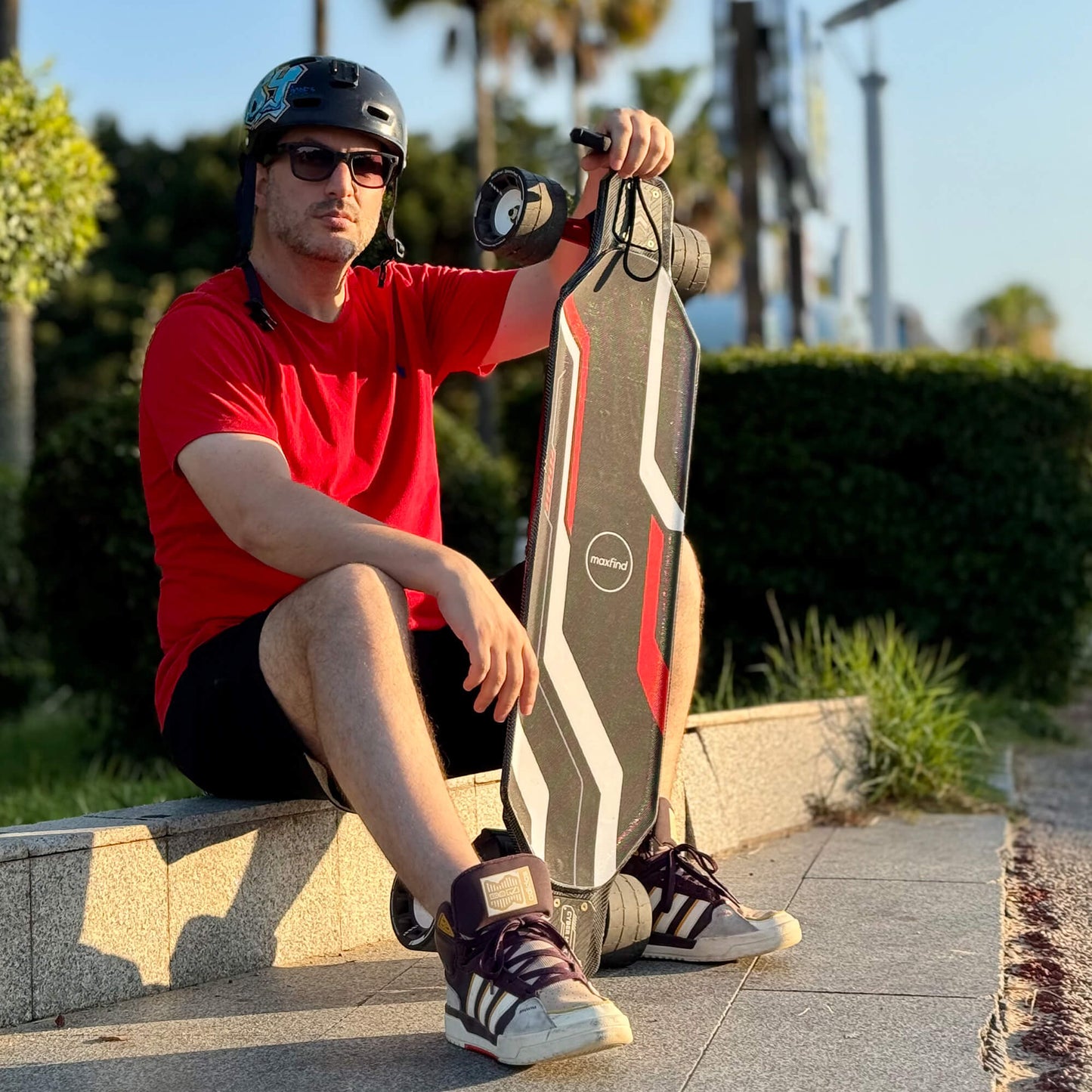 Maxfind Cyber ​​Max X 1800Wx2 Dual Eskateboard Fernbedienung 60km Reichweite