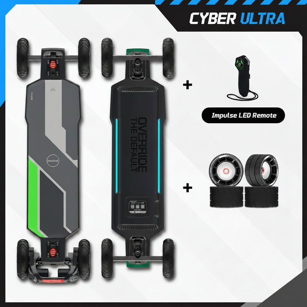 Maxfind Cyber Ultra 高性能 雙驅 電動滑板