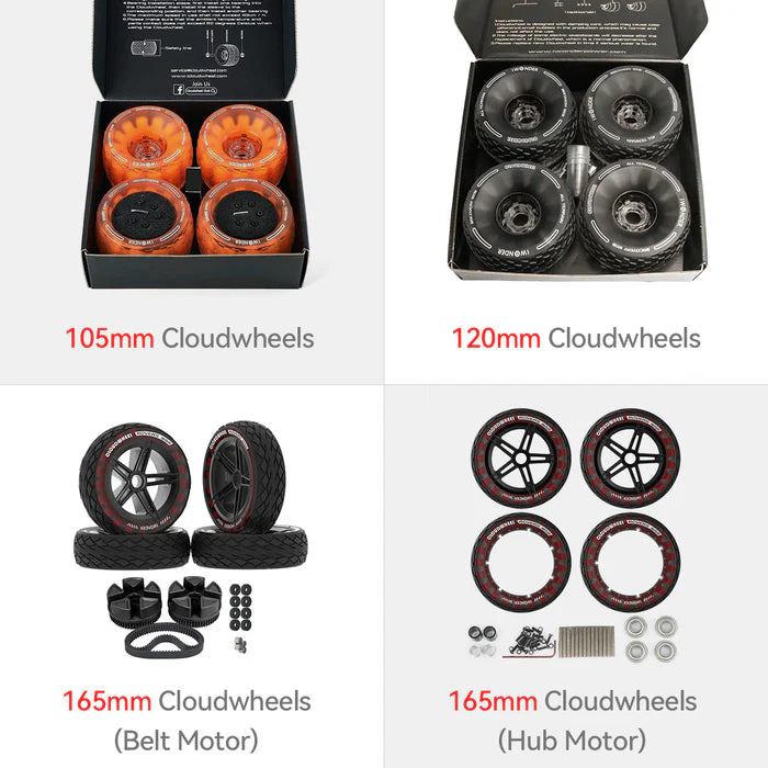 Maxfind 105mm 120mm 165mm Cloudwheel