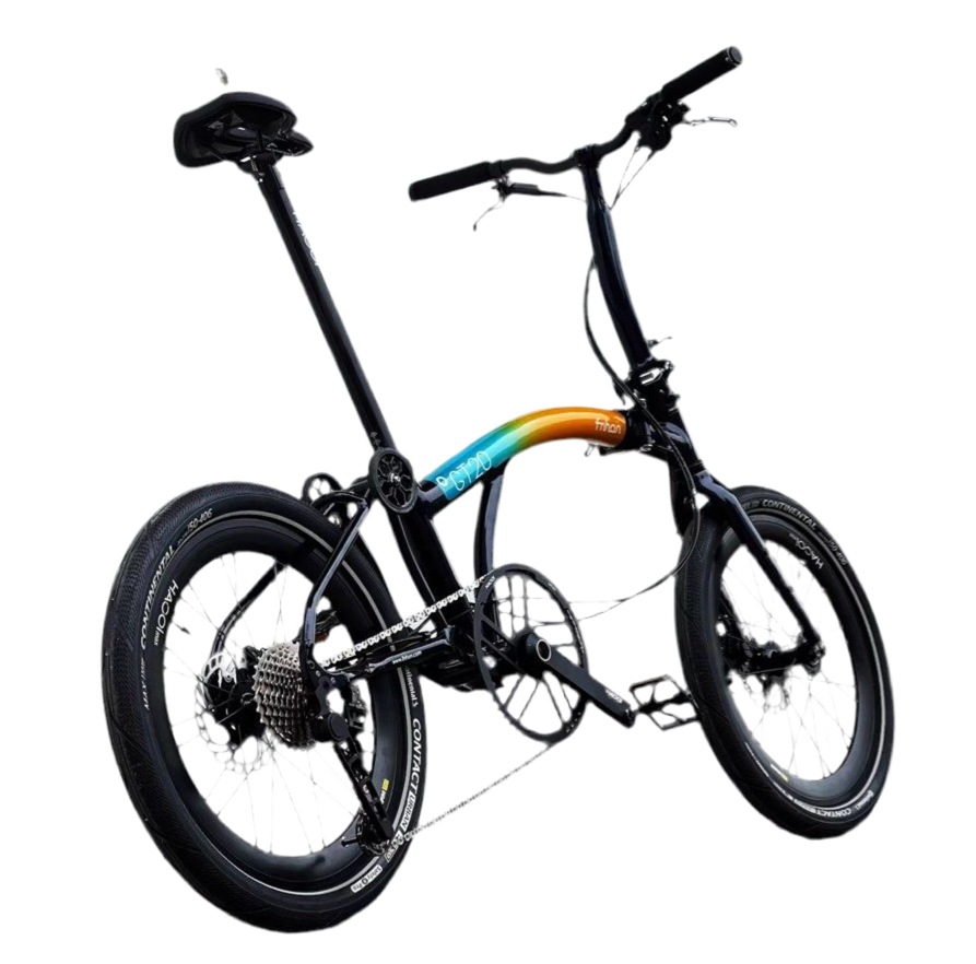 風行 GT20 三摺式 摺疊單車 風布 國布