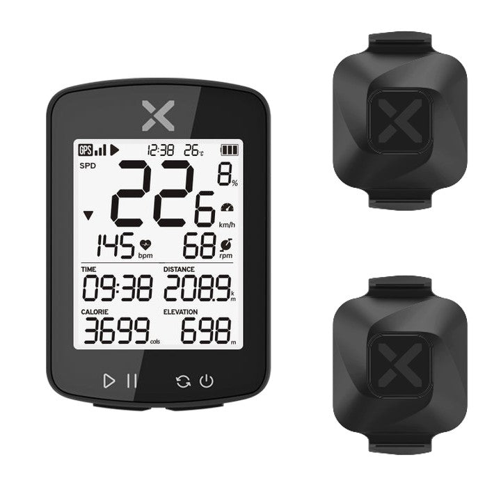 Ordinateur de vélo GPS sans fil XOSS G+ Walker de 2e génération