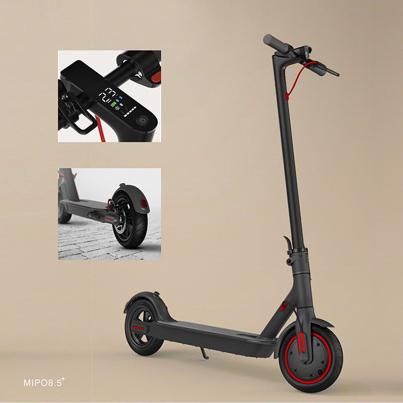 8,5 pouces M365 scooter électrique pliable e-scooter frein à disque longue portée