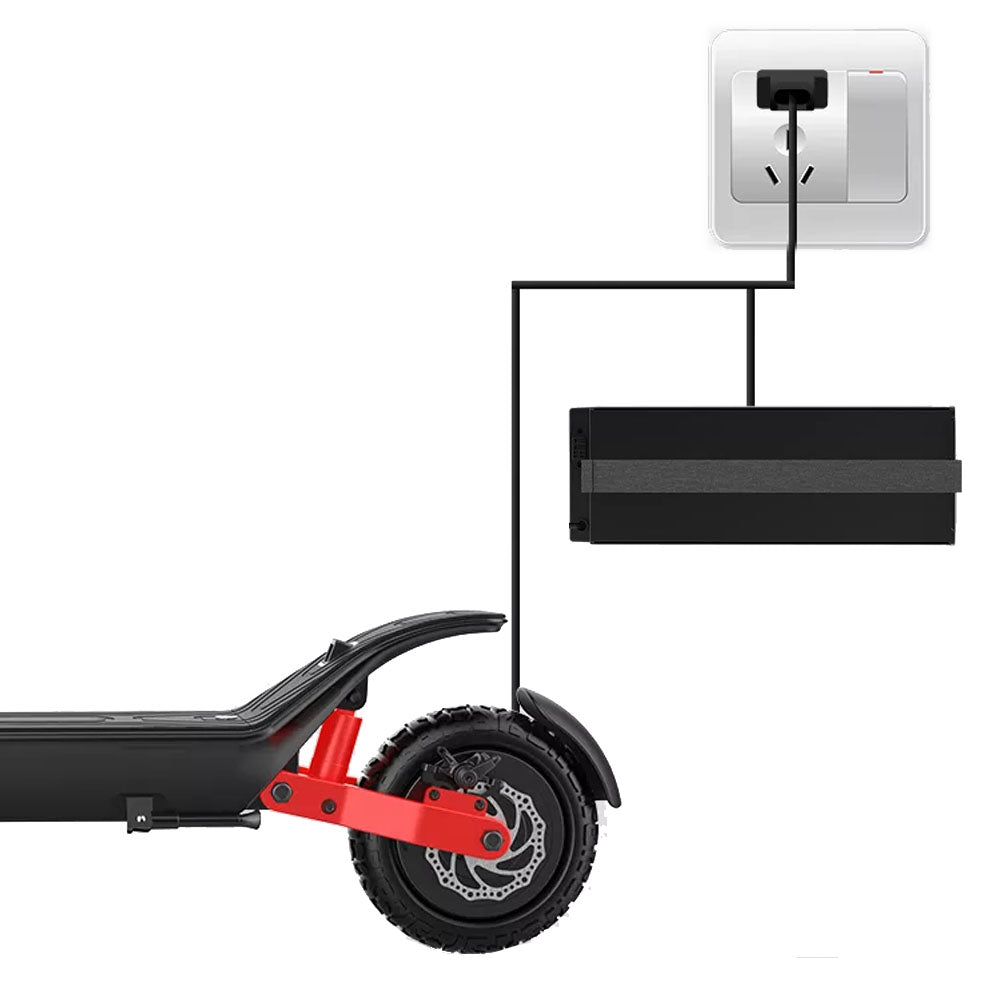 KIXIN HX X10 Batterie détachable pour scooter électrique pliable 10" 450W 36V 13Ah