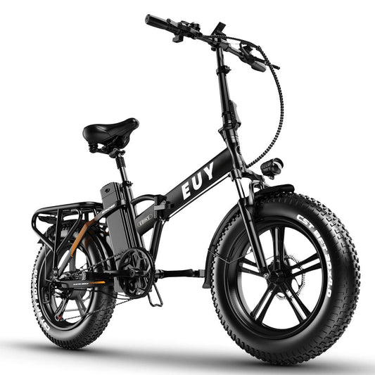 Euybike F6 20" 48V 250W Long Range Fat Tire Foldable Electric Bike