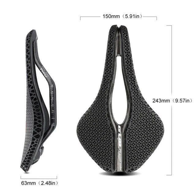 Gub coussin de siège imprimé en 3D siège de vélo respirant ultra-léger coussin vélo vélo de route VTT