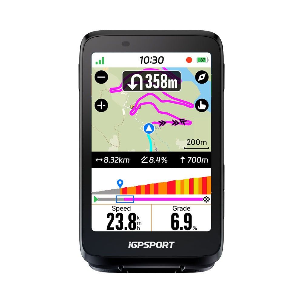 iGPSport BiNavi 無線 GPS 單車碼錶