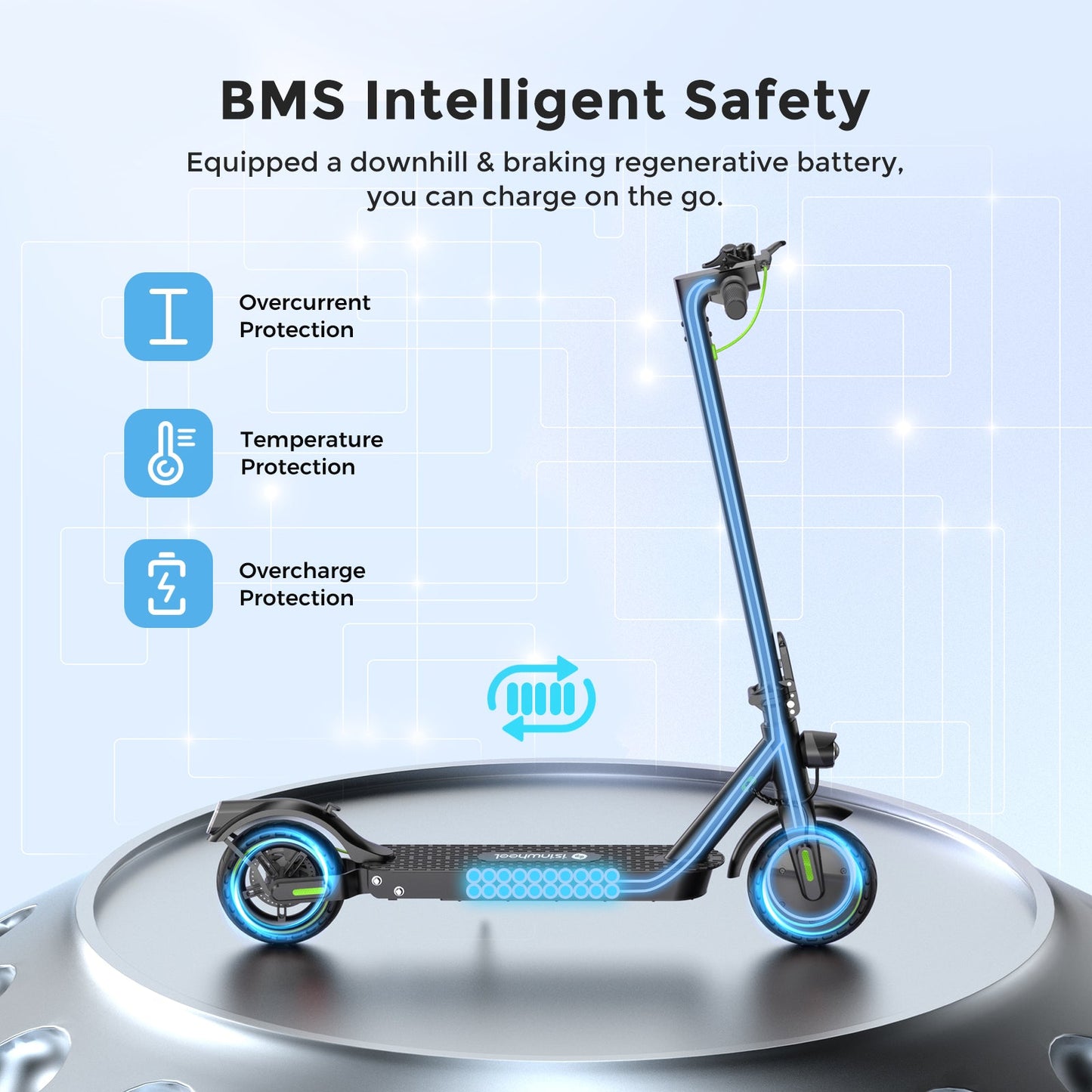 isinwheel S9Pro S9Max 350W/ 500W scooter électrique