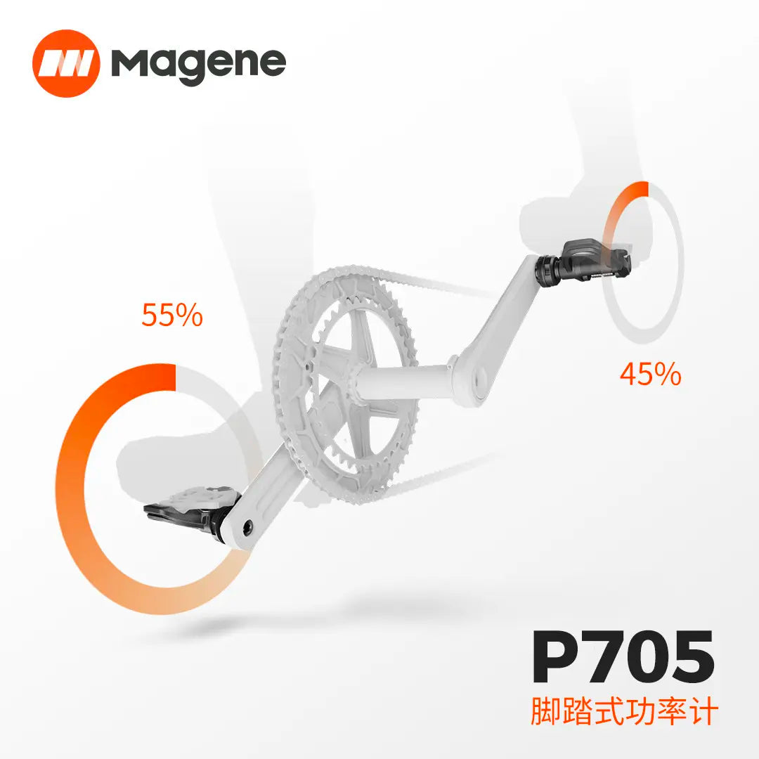 Magene P705 Carbon DUO Power Meter Pédales VTT Vélo de Route