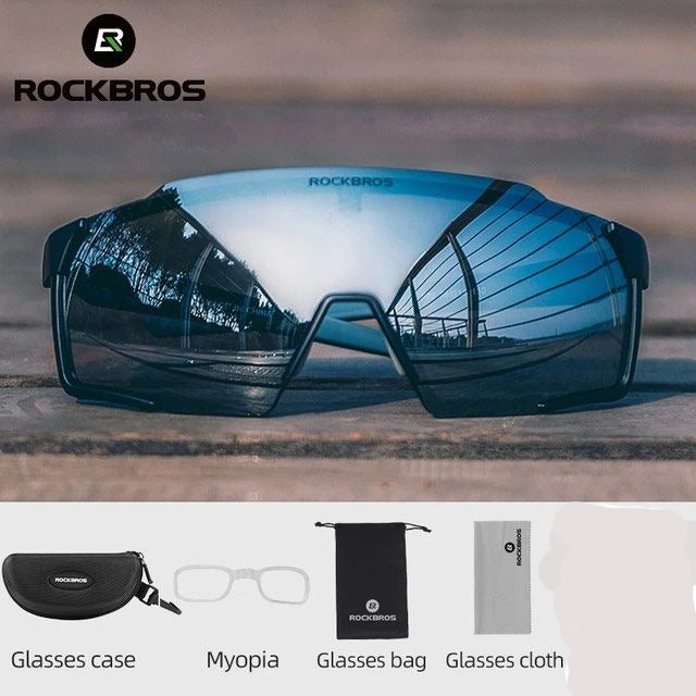 Rockbros nouvelles lunettes de soleil polarisées pour les activités de plein air adaptées au cyclisme, à la course et à la randonnée en plein air