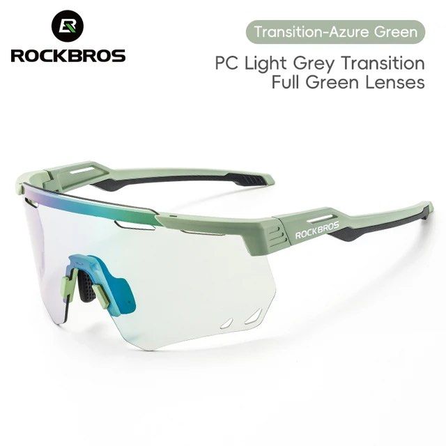 Rockbros Photochromic Lens Sunglasses Cycling Bicycle Visor Outdoor