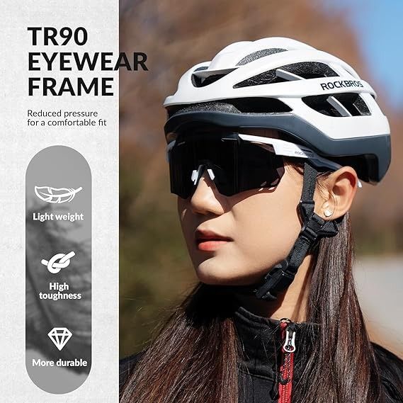 Rockbros Photochromic Lens Sunglasses Cycling Bicycle Visor Outdoor