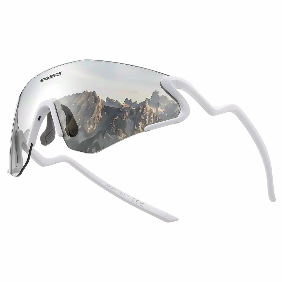 Rockbros Agile Snake Photochromic Sports Sunglasses Ultra-Light TR90 Cycling Eyewear