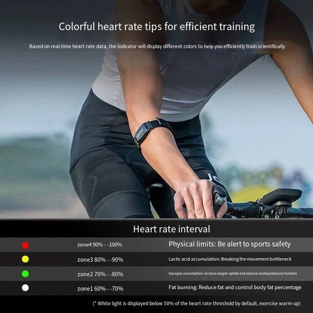 Xoss brassard de fréquence cardiaque ordinateur de cyclisme course à pied sport mesure de la fréquence cardiaque