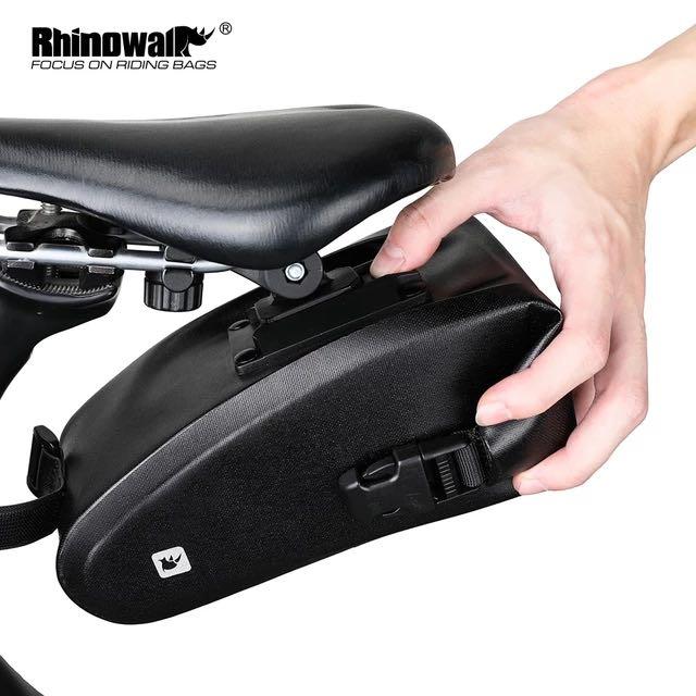 Boucle à dégagement rapide pour sacoche de selle de vélo Rhinowalk 1.2L