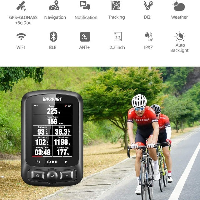 iGPSPORT iGS620 GPS Bike Computer ANT+