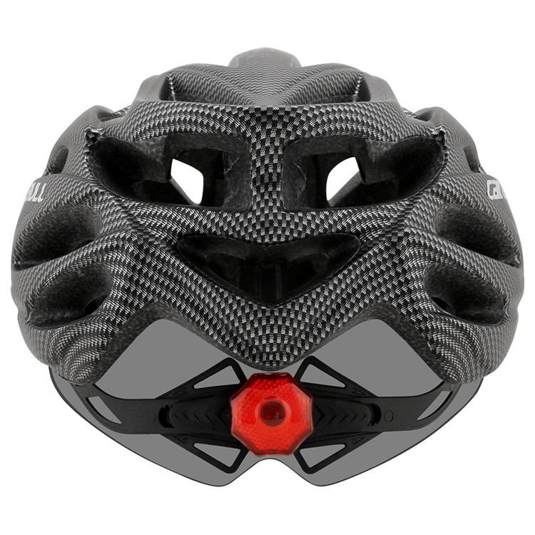 Cairbull ALLROAD casque de VTT route lunettes magnétiques lumière LED gris anthracite